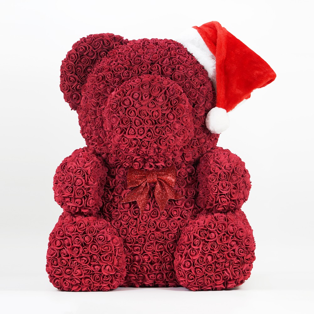 Christmas Extra Large Rose Bear